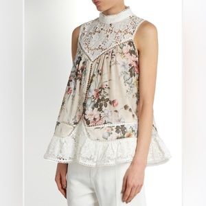 Zimmermann Blouse Size S-M (Designer Size 1)